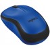Logitech M221 Silent USB Wireless Mouse Blue